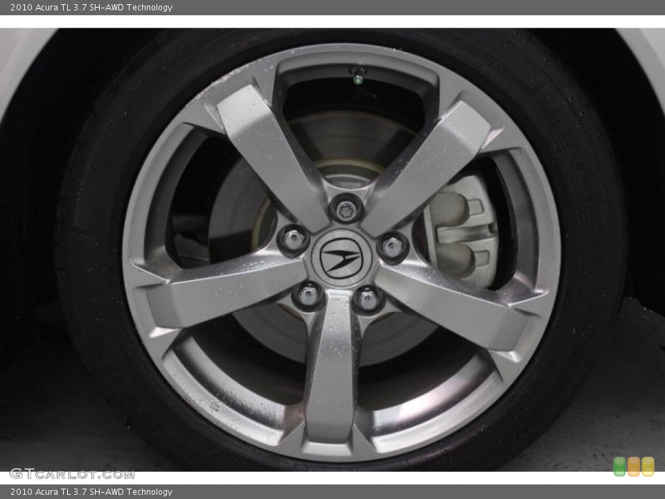 2010 Acura TL 3.7 SH-AWD Technology Wheel and Tire Photo #87446714