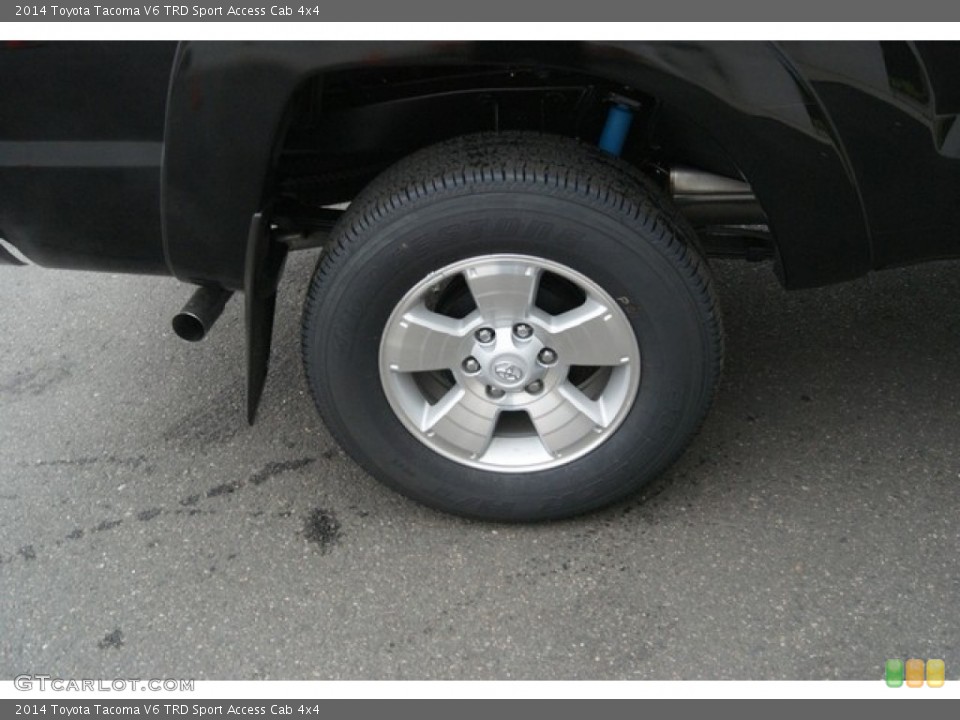 2014 Toyota Tacoma V6 TRD Sport Access Cab 4x4 Wheel and Tire Photo #87450566