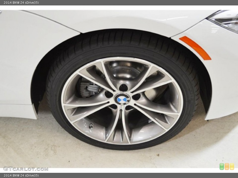 2014 BMW Z4 sDrive35i Wheel and Tire Photo #87454259