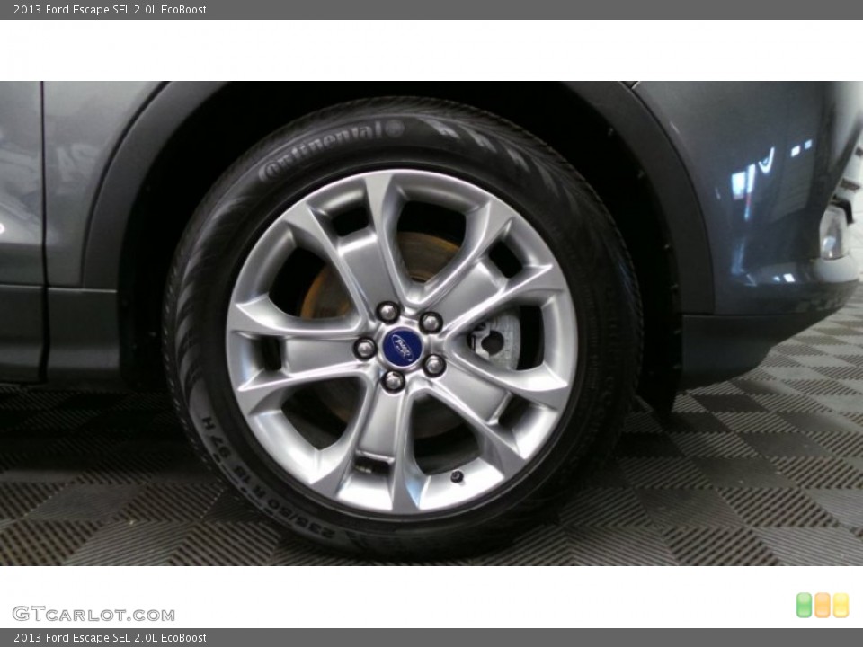 2013 Ford Escape SEL 2.0L EcoBoost Wheel and Tire Photo #87454523