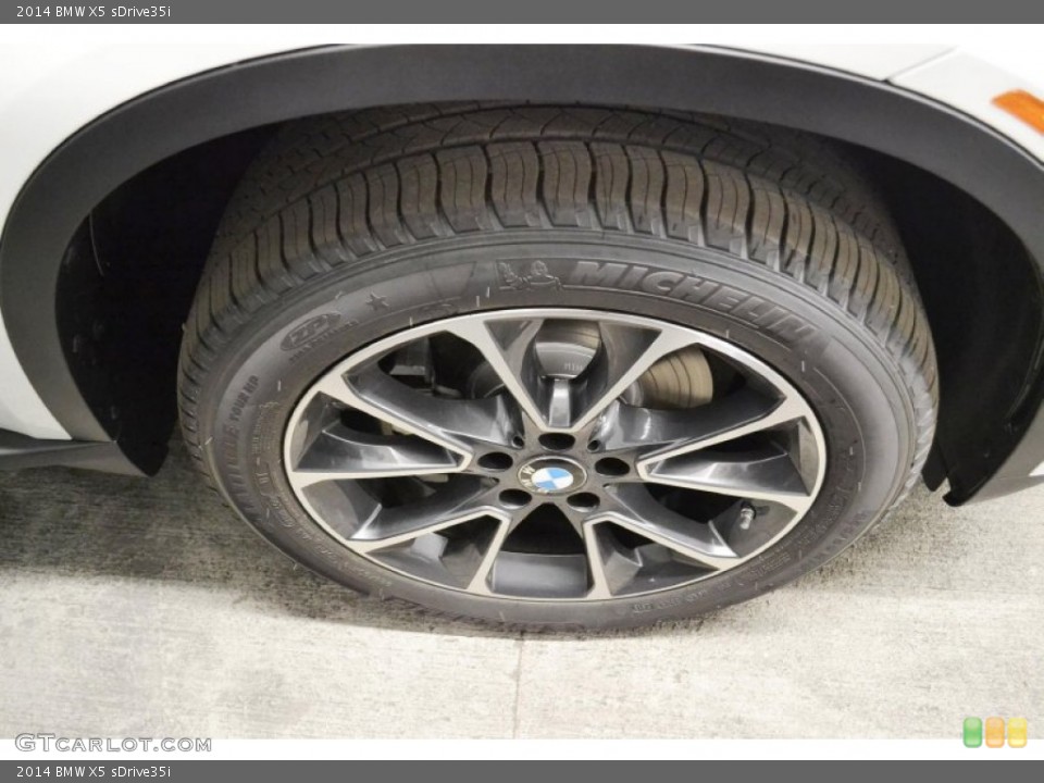 2014 BMW X5 sDrive35i Wheel and Tire Photo #87455156