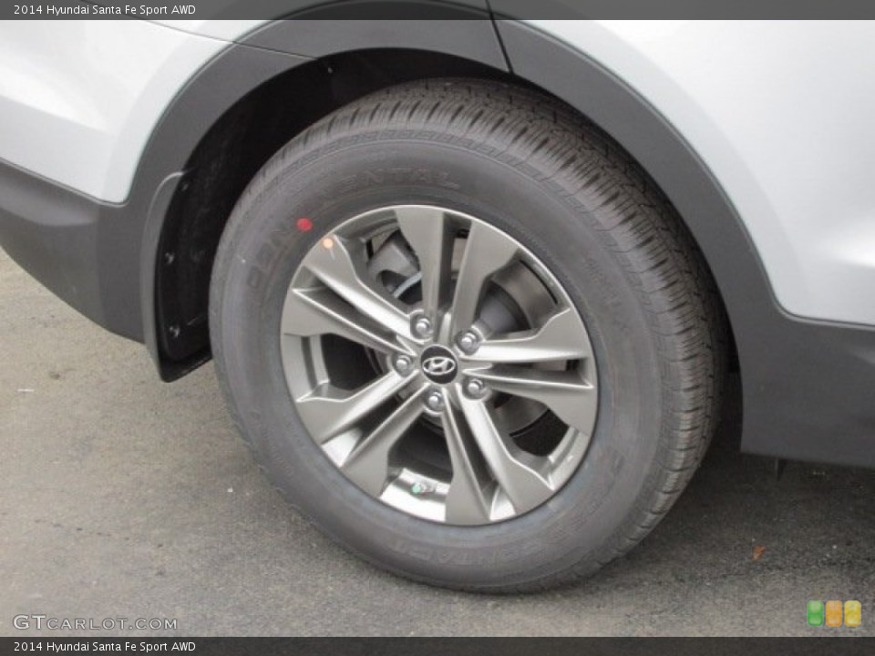 2014 Hyundai Santa Fe Sport AWD Wheel and Tire Photo #87456708