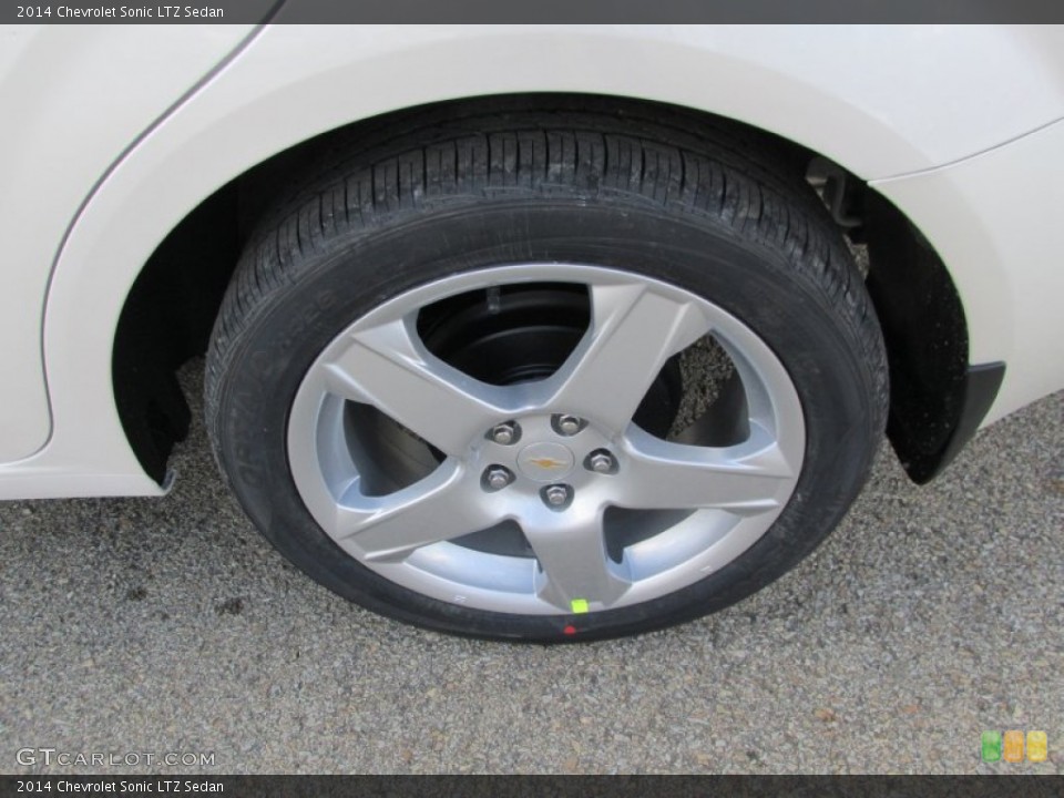 2014 Chevrolet Sonic LTZ Sedan Wheel and Tire Photo #87463199