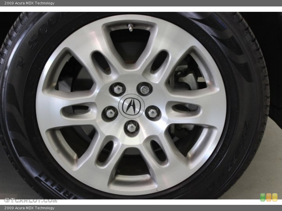 2009 Acura MDX Technology Wheel and Tire Photo #87485390