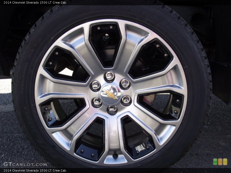 2014 Chevrolet Silverado 1500 LT Crew Cab Wheel and Tire Photo #87486395