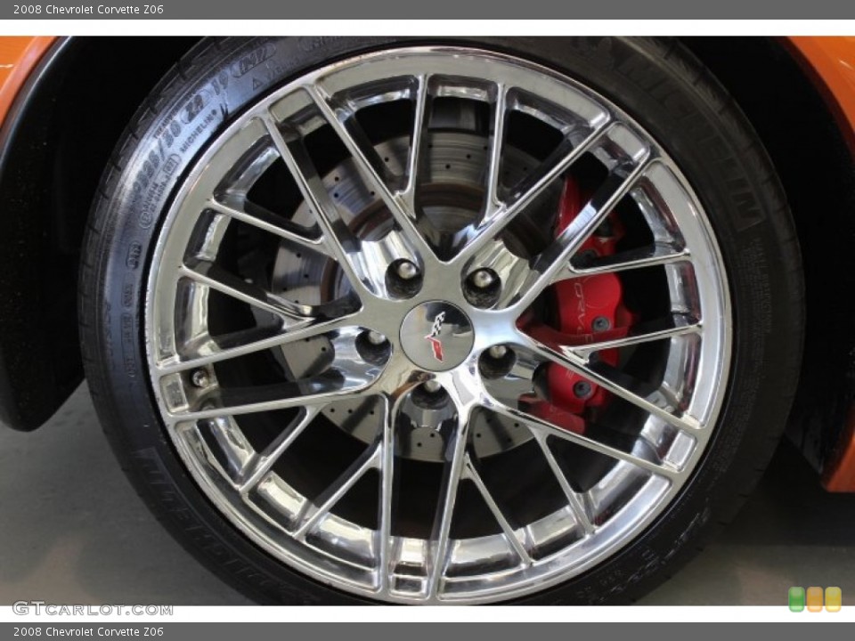 2008 Chevrolet Corvette Z06 Wheel and Tire Photo #87486767