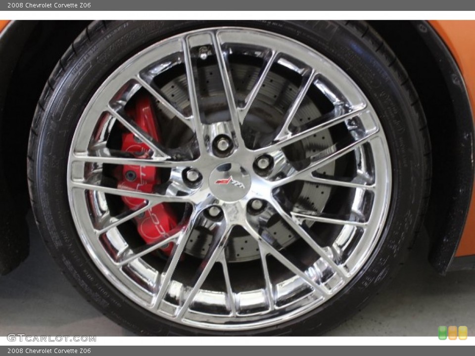 2008 Chevrolet Corvette Z06 Wheel and Tire Photo #87486782