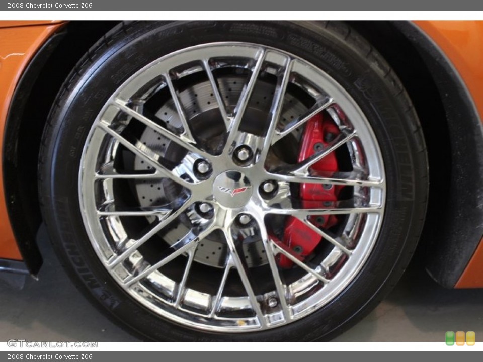 2008 Chevrolet Corvette Z06 Wheel and Tire Photo #87486797