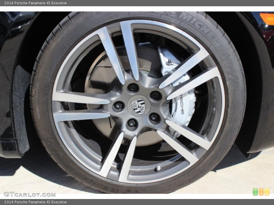 2014 Porsche Panamera 4S Executive Wheel and Tire Photo #87487826