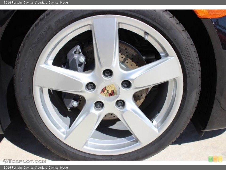2014 Porsche Cayman  Wheel and Tire Photo #87490331