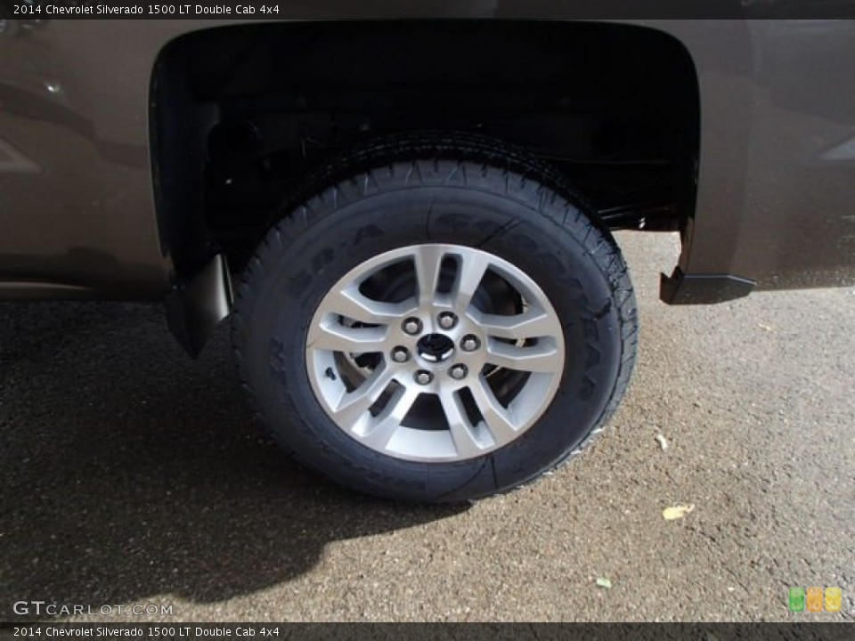 2014 Chevrolet Silverado 1500 LT Double Cab 4x4 Wheel and Tire Photo #87499459