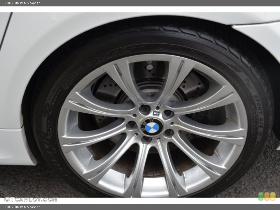 2007 BMW M5 Sedan Wheel and Tire Photo #87507823