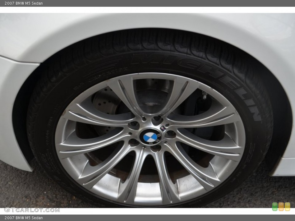 2007 BMW M5 Sedan Wheel and Tire Photo #87507844