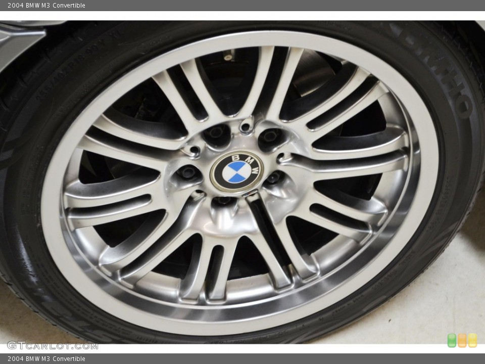 2004 BMW M3 Convertible Wheel and Tire Photo #87516325