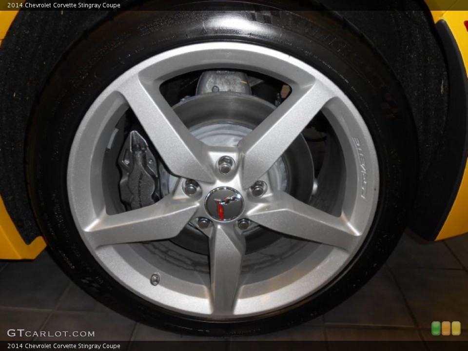2014 Chevrolet Corvette Stingray Coupe Wheel and Tire Photo #87519660