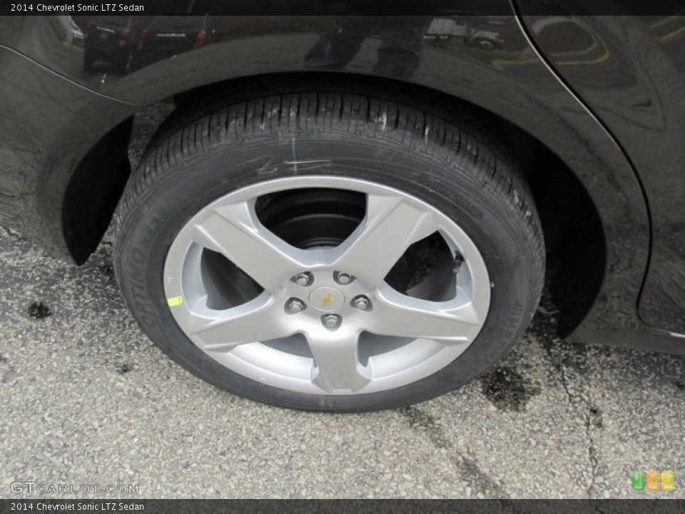 2014 Chevrolet Sonic LTZ Sedan Wheel and Tire Photo #87532964