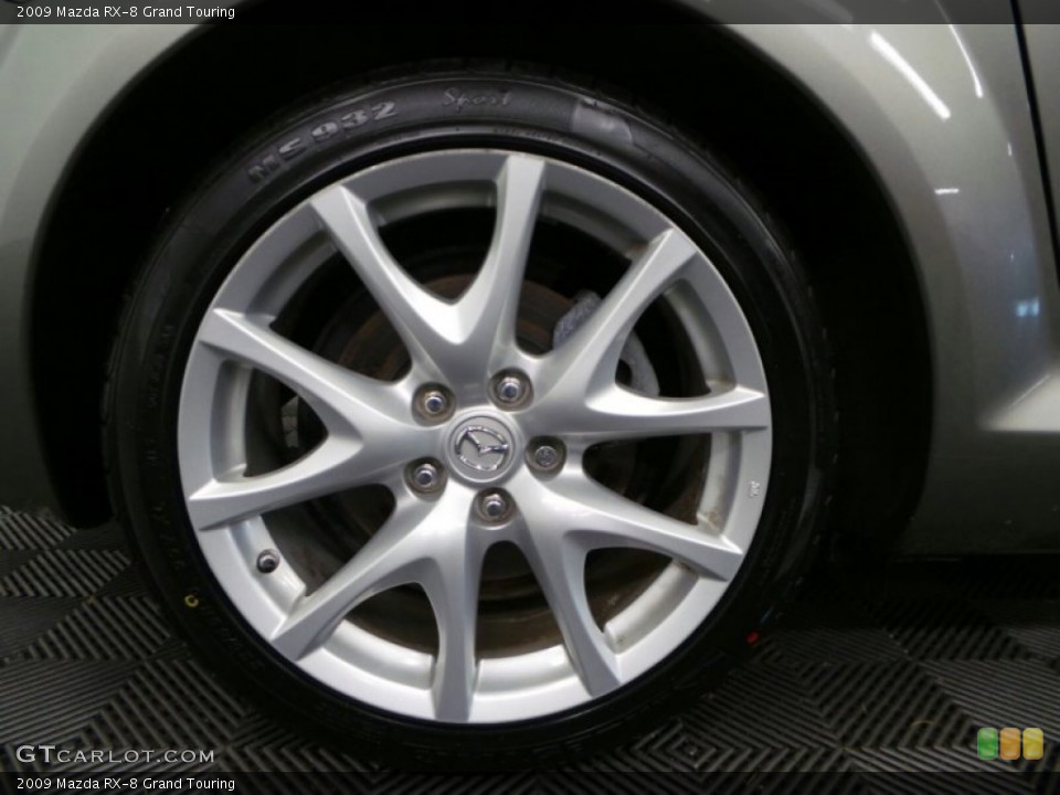 2009 Mazda RX-8 Grand Touring Wheel and Tire Photo #87537042