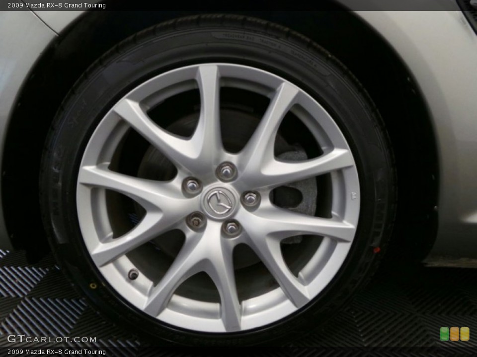 2009 Mazda RX-8 Grand Touring Wheel and Tire Photo #87537092