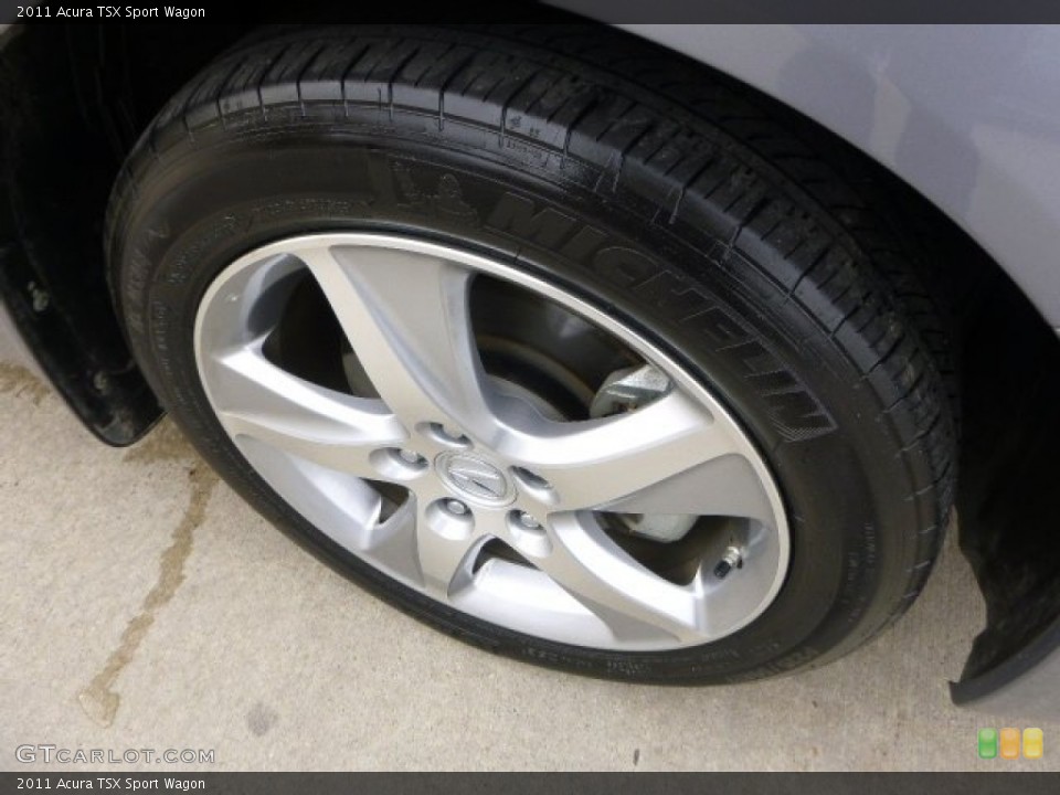 2011 Acura TSX Sport Wagon Wheel and Tire Photo #87542663