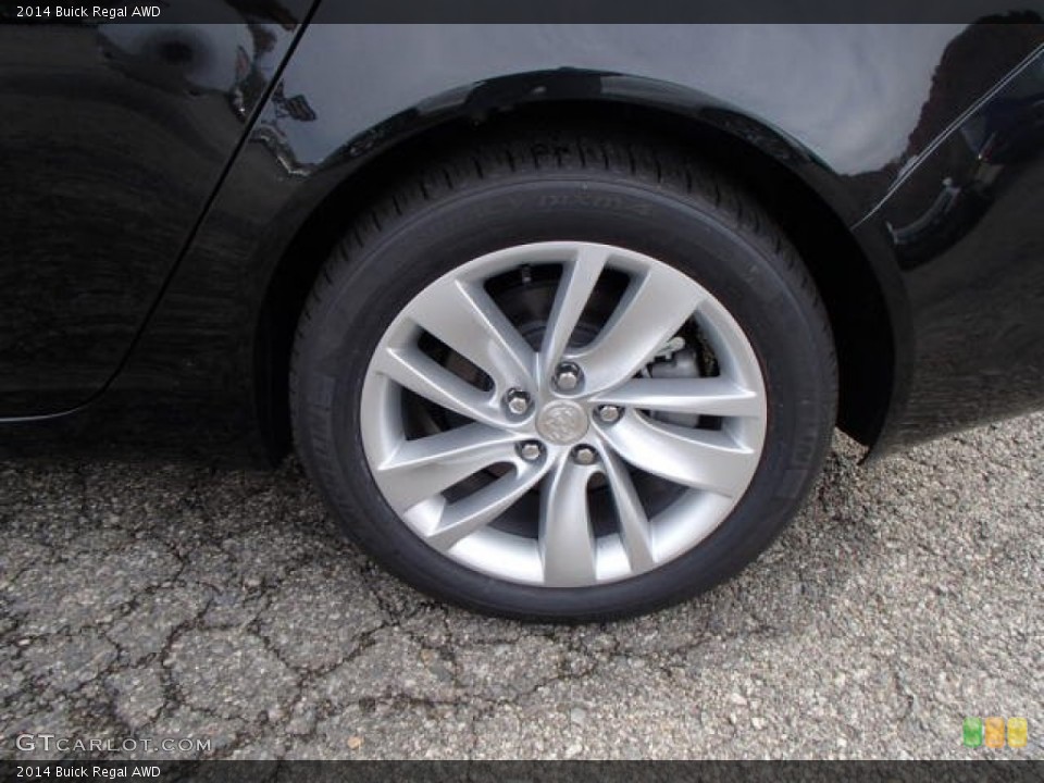 2014 Buick Regal AWD Wheel and Tire Photo #87553895