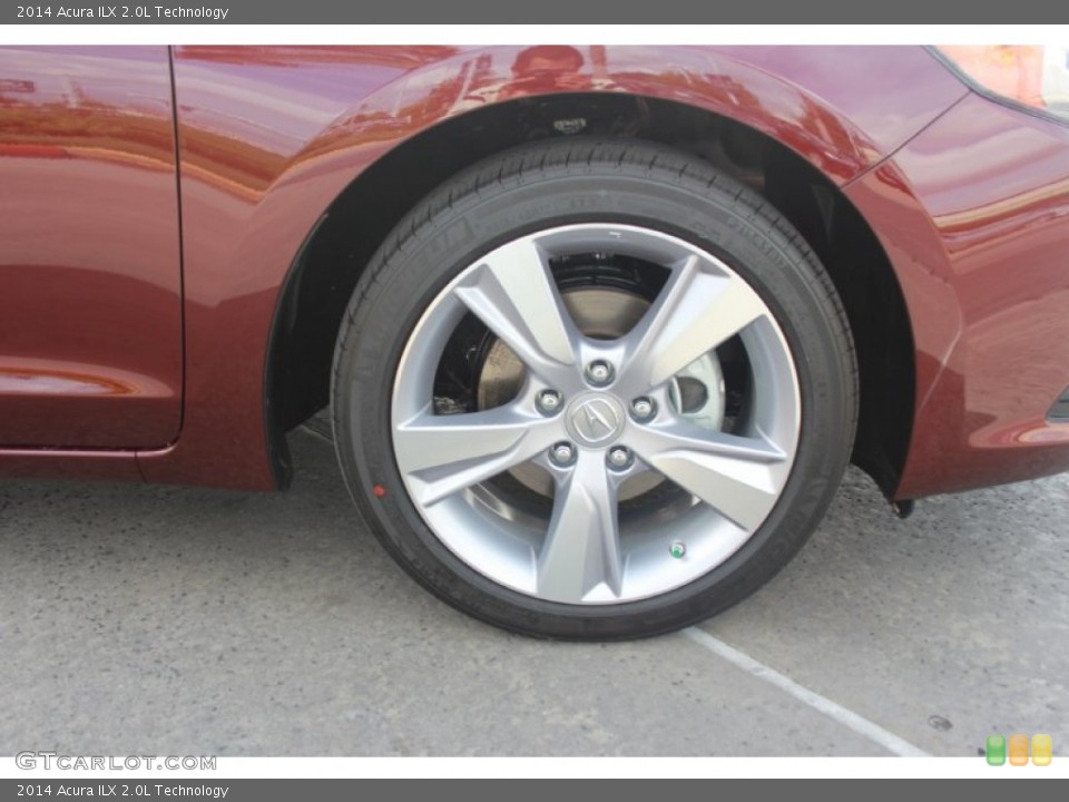 2014 Acura ILX 2.0L Technology Wheel and Tire Photo #87559100