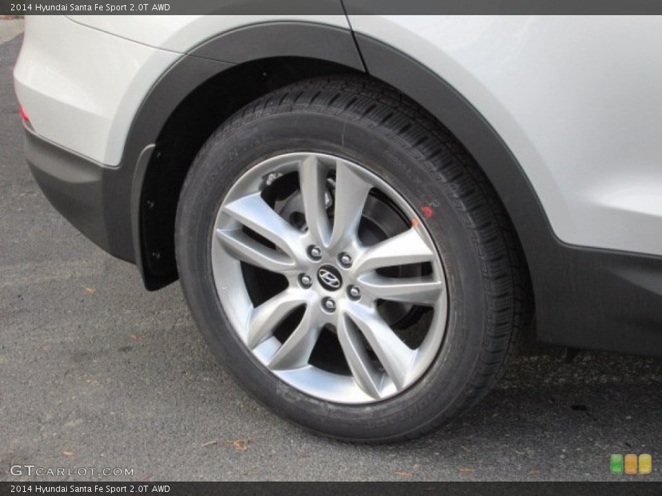 2014 Hyundai Santa Fe Sport 2.0T AWD Wheel and Tire Photo #87561229
