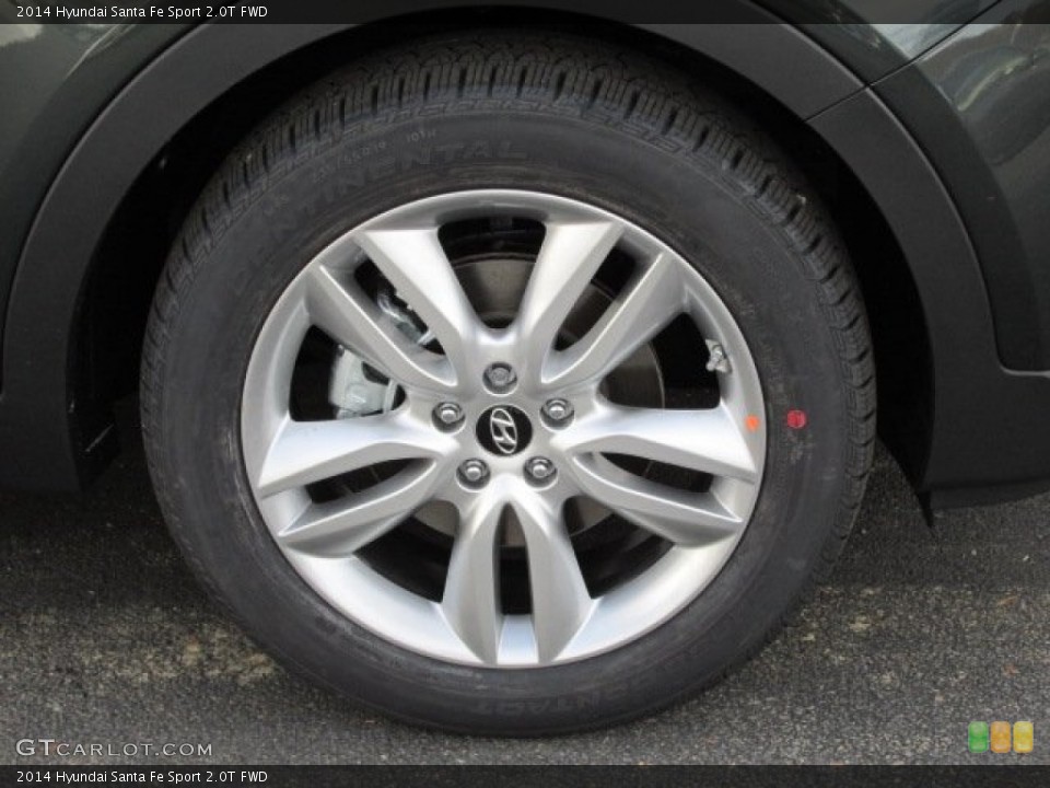 2014 Hyundai Santa Fe Sport 2.0T FWD Wheel and Tire Photo #87561641