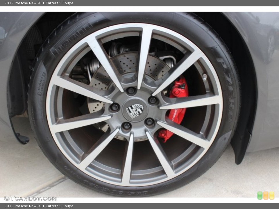 2012 Porsche New 911 Carrera S Coupe Wheel and Tire Photo #87573323