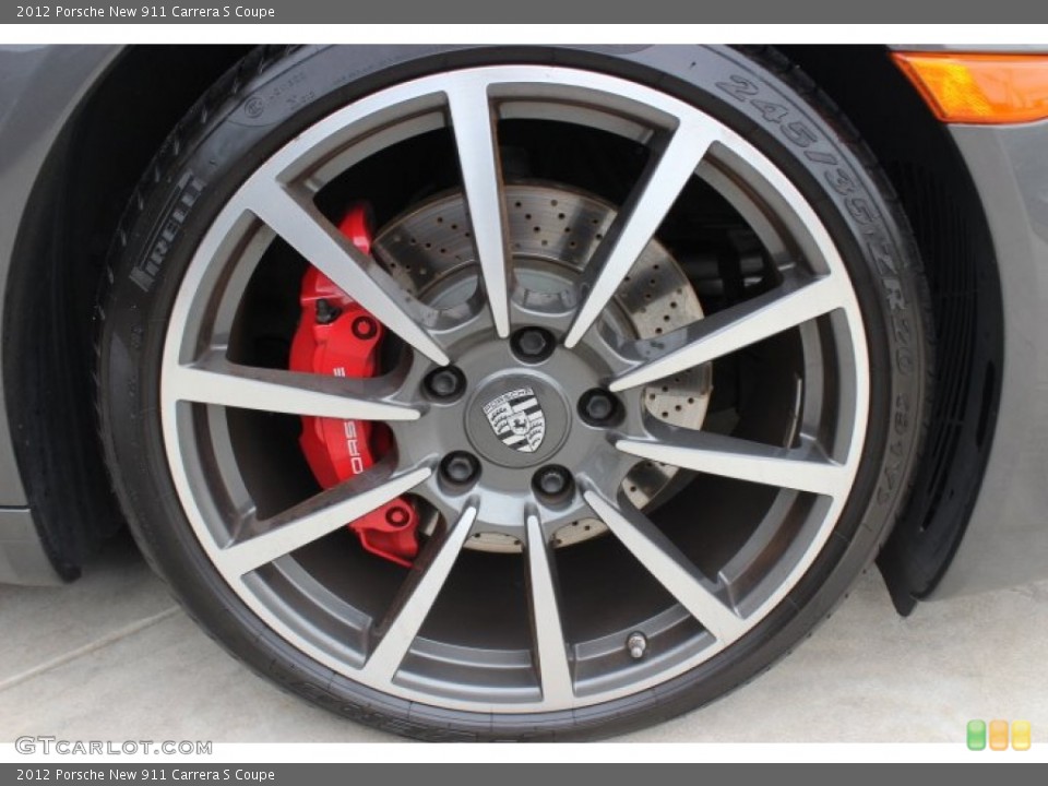 2012 Porsche New 911 Carrera S Coupe Wheel and Tire Photo #87573343