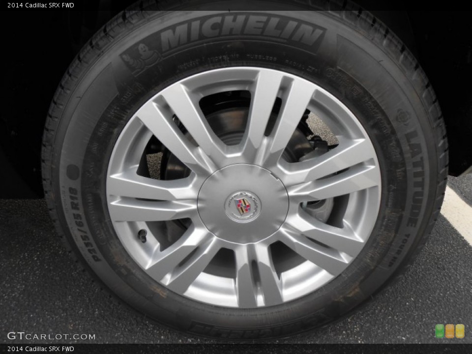 2014 Cadillac SRX FWD Wheel and Tire Photo #87573805