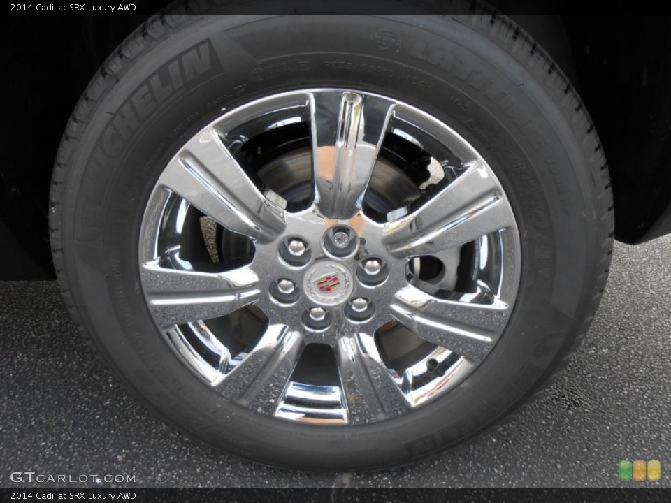 2014 Cadillac SRX Luxury AWD Wheel and Tire Photo #87578530