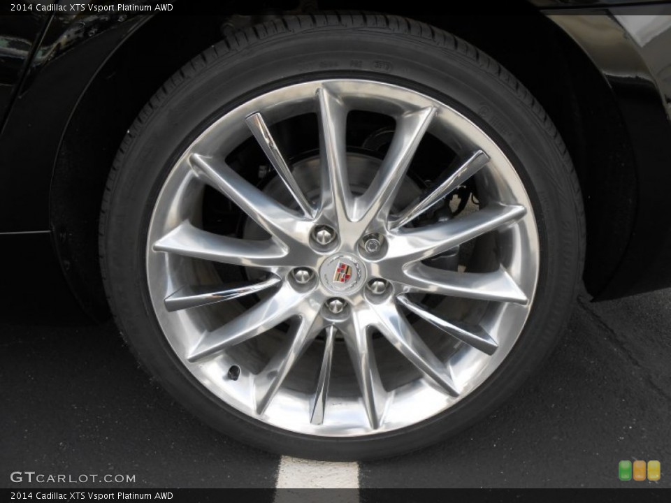 2014 Cadillac XTS Vsport Platinum AWD Wheel and Tire Photo #87579289