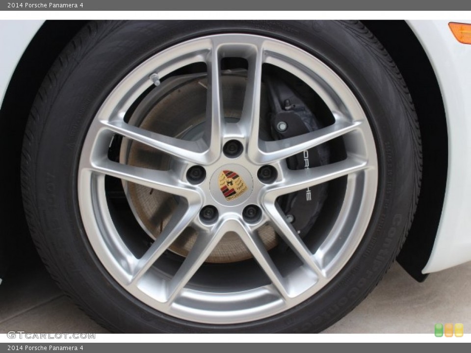 2014 Porsche Panamera 4 Wheel and Tire Photo #87579367