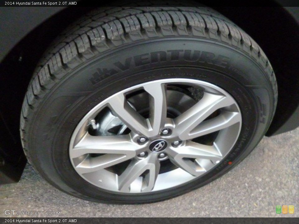 2014 Hyundai Santa Fe Sport 2.0T AWD Wheel and Tire Photo #87579635