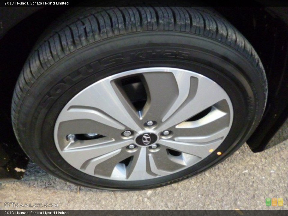 2013 Hyundai Sonata Hybrid Limited Wheel and Tire Photo #87581005