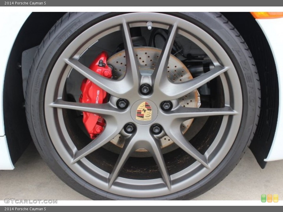 2014 Porsche Cayman S Wheel and Tire Photo #87581365