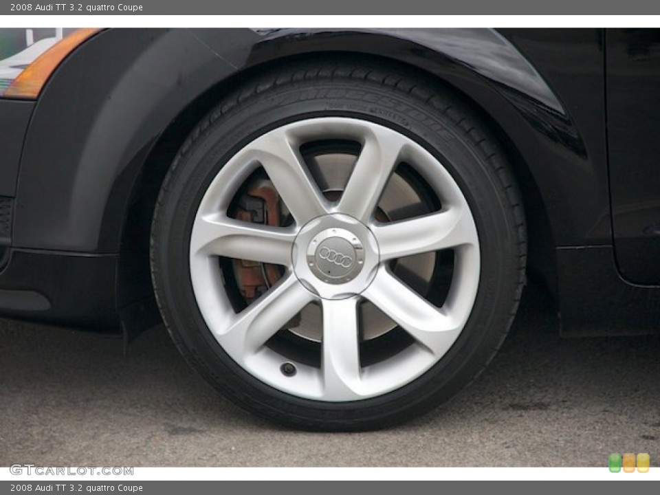 2008 Audi TT 3.2 quattro Coupe Wheel and Tire Photo #87584596
