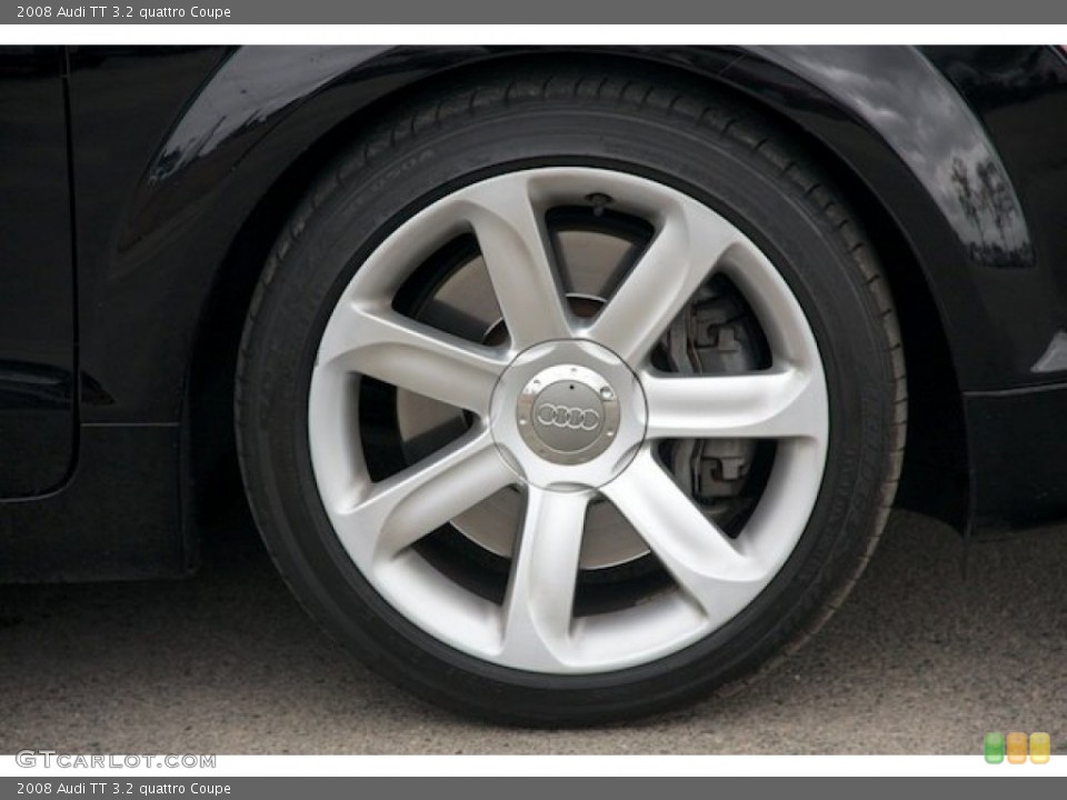 2008 Audi TT 3.2 quattro Coupe Wheel and Tire Photo #87584632