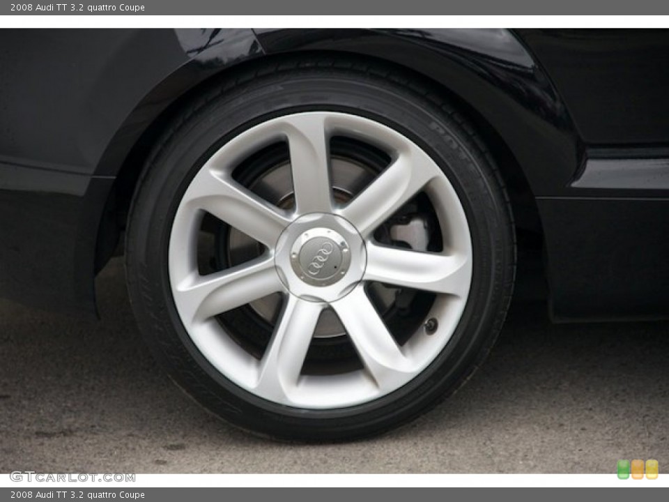 2008 Audi TT 3.2 quattro Coupe Wheel and Tire Photo #87584653