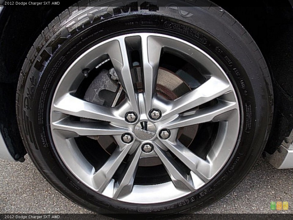 2012 Dodge Charger SXT AWD Wheel and Tire Photo #87585778