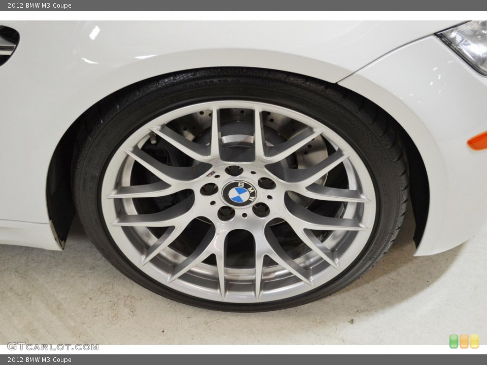 2012 BMW M3 Coupe Wheel and Tire Photo #87590410