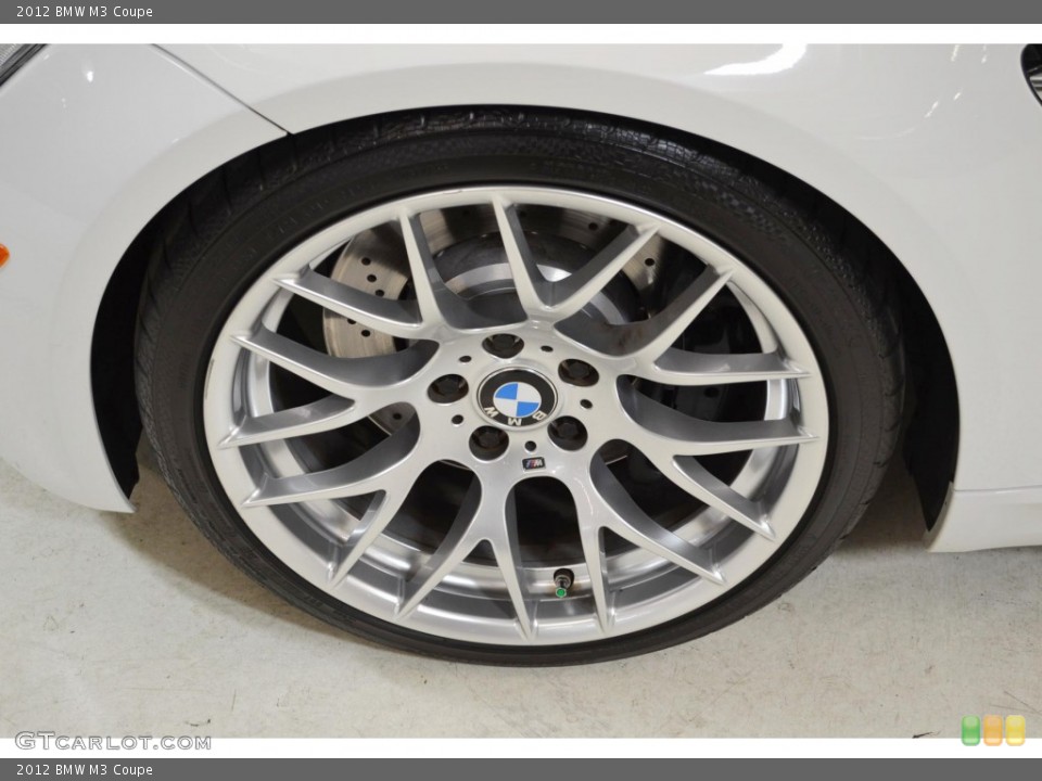 2012 BMW M3 Coupe Wheel and Tire Photo #87590761
