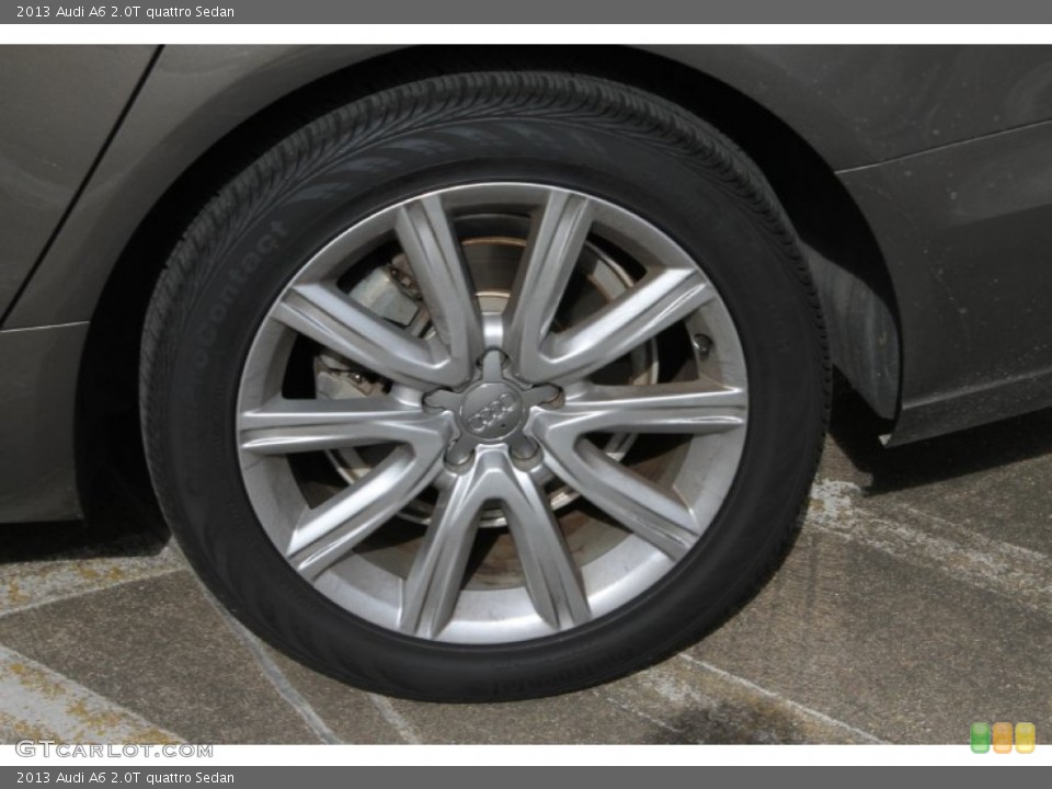 2013 Audi A6 2.0T quattro Sedan Wheel and Tire Photo #87604576