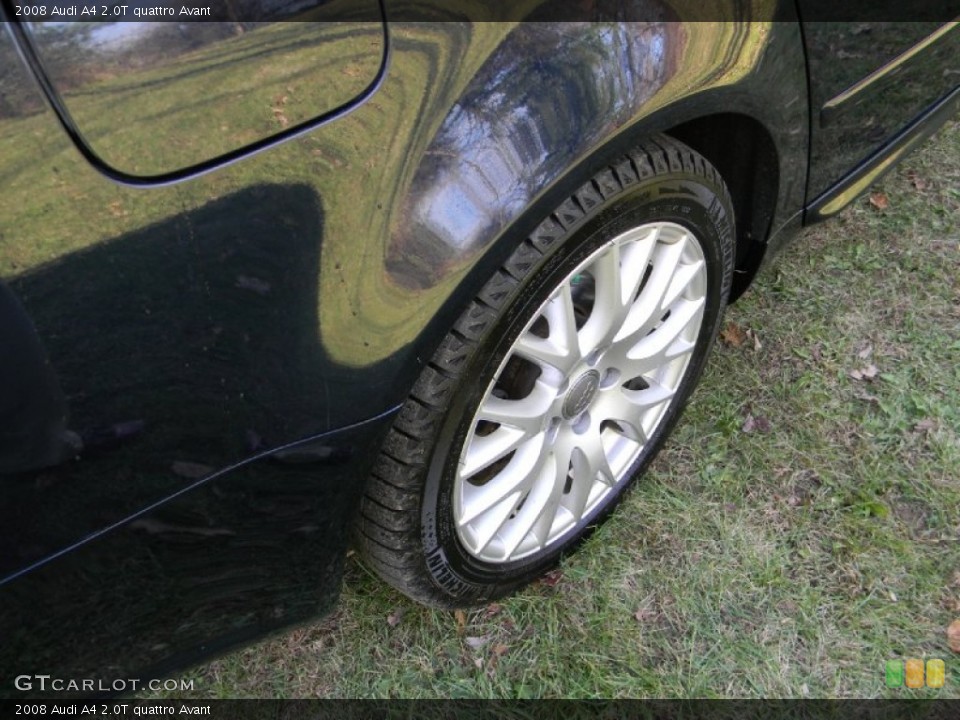 2008 Audi A4 2.0T quattro Avant Wheel and Tire Photo #87608083