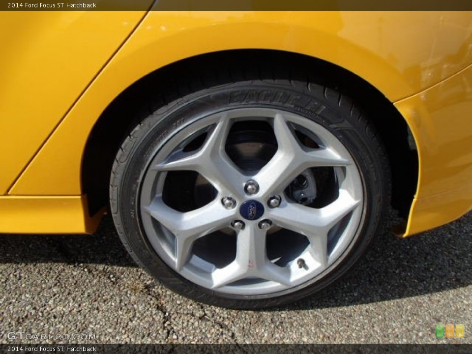 2014 Ford Focus ST Hatchback Wheel and Tire Photo #87609436