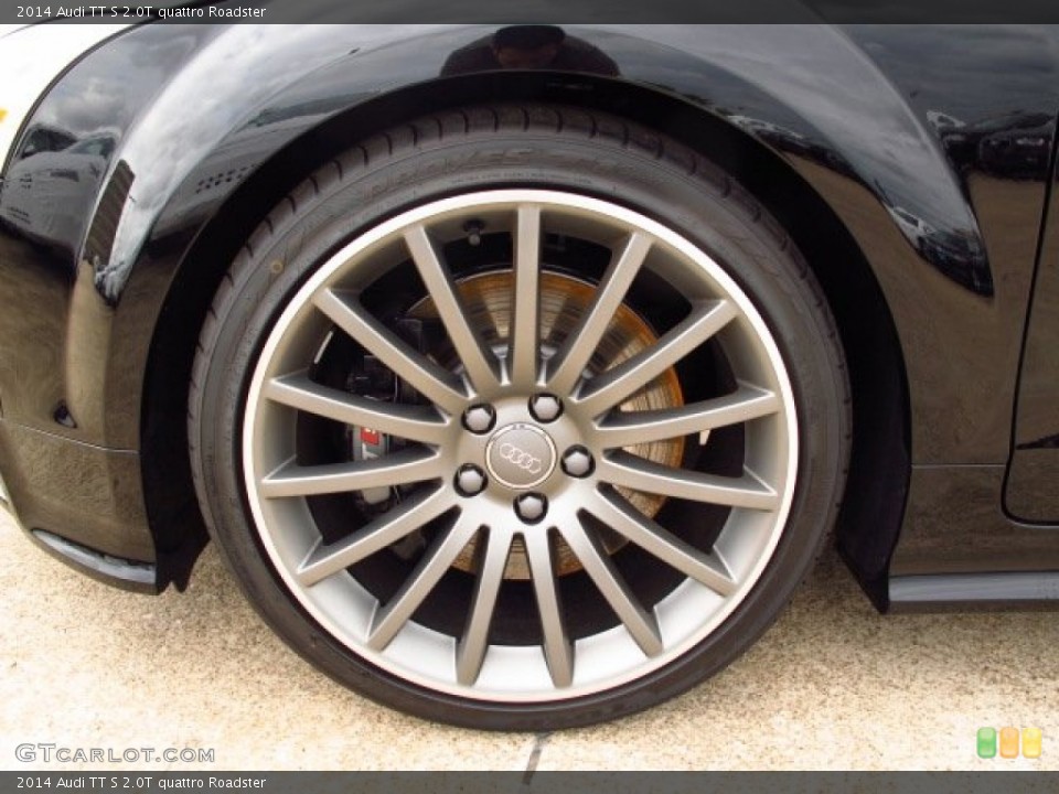 2014 Audi TT S 2.0T quattro Roadster Wheel and Tire Photo #87611347