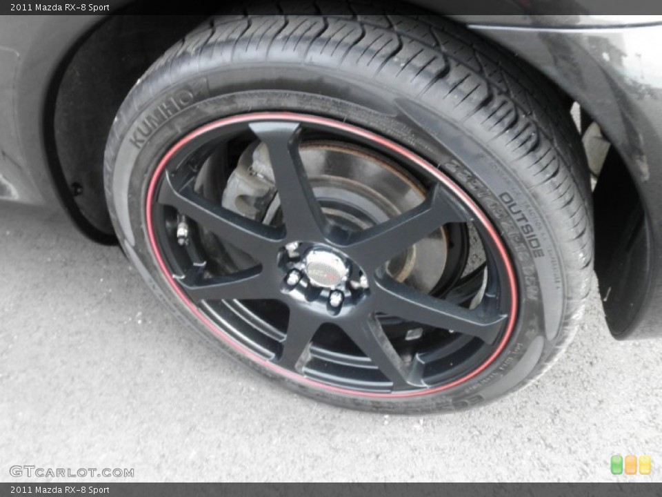 2011 Mazda RX-8 Custom Wheel and Tire Photo #87613120