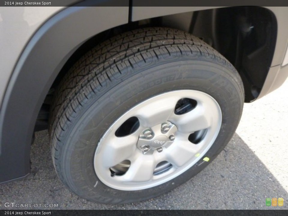 2014 Jeep Cherokee Sport Wheel and Tire Photo #87614041