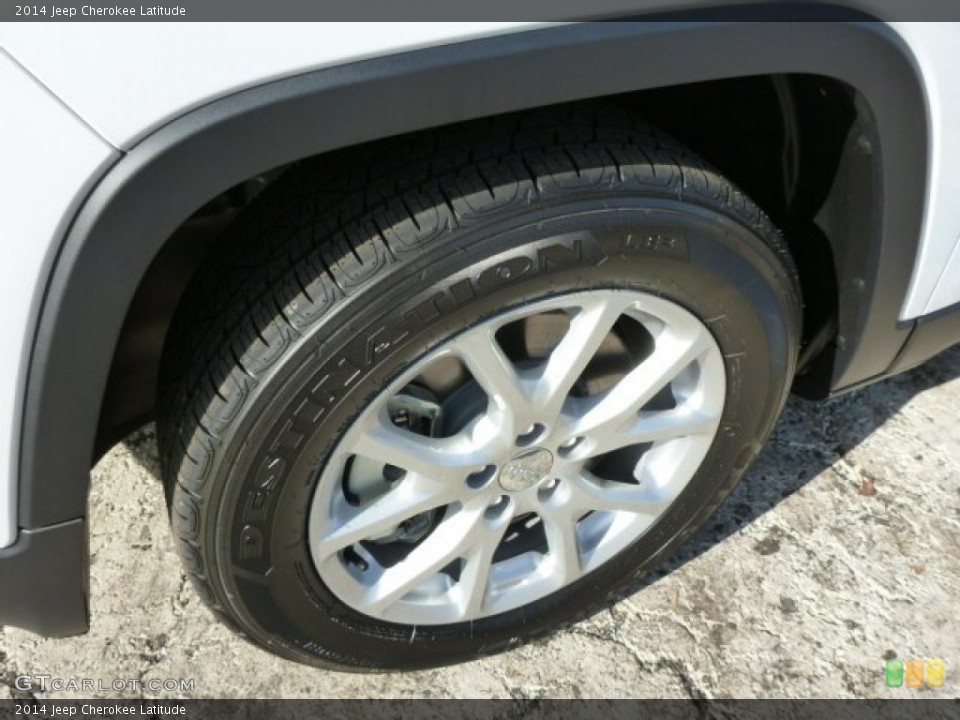 2014 Jeep Cherokee Latitude Wheel and Tire Photo #87614953