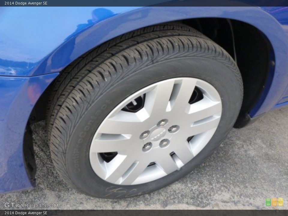 2014 Dodge Avenger SE Wheel and Tire Photo #87615289